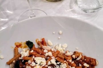 Tasty pasta in a great Noto, Sicily restaurant!