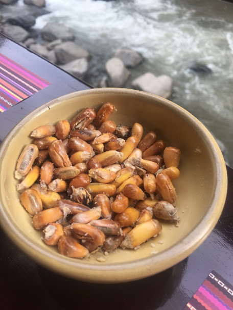 inka corn - the best snack in Peru!